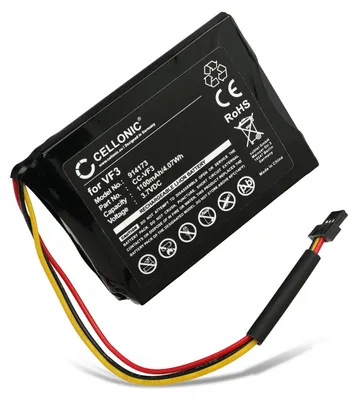 Immagine prodotto di CELLONIC 1x Batteria per Navigatore GPS Compatibile con TomTom Quanta, GO XL 310, GO XL 330, VF3F – (1100mAh, 3.7V)