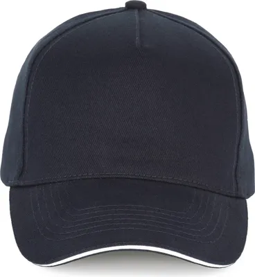 Produktbild von Kappe 5-Panel aus 100% Baumwolle mit verstellbarem Verschluss und Metallschnalle