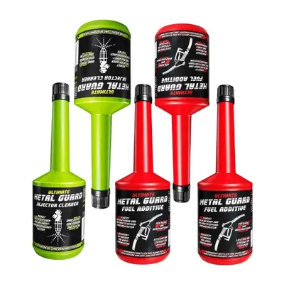 Produktbild von Metal Guard Kraftstoffadditiv Set 1000 ml Diesel Benzin LPG Injektorreiniger DPF FAP für 10.000 km Einspritzdüsen Schutz