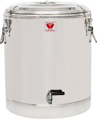 Produktbild von Beeketal Speisenwärmer Thermobehälter , Modell:BTE-60 mit Ablaufhahn