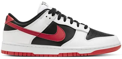 Produktbild von Nike Dunk Low Retro White Black University Red - EU 43
