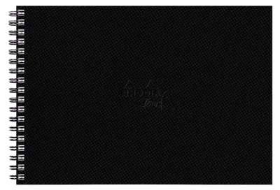 Produktbild von Rhodia Touch, Watercolor Book, 100% Hadern 300g, 20 Bl, A4 Quer Schwarz 116146C