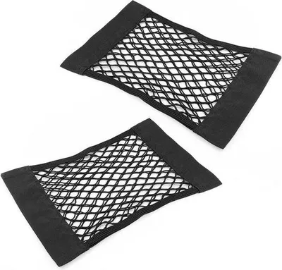 Obrázok produktu pre Organizér do auta, 2 ks, taška do batožinového priestoru, 38 x 25 cm, suchý zips, taška na nápoje, potraviny a drobnosti