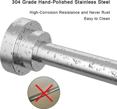 Zdjęcie produktu dla Stojak teleskopowy Famanu, 85 cm - 150 cm, regulowany, ze stali nierdzewnej