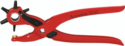 Immagine prodotto di Rennsteig Werkzeuge 103 220 2 Revolver hole puncher 2 mm, 2.5 mm, 3 mm, 3.5 mm, 4 mm, 5 mm 240 mm 1 pc(s)