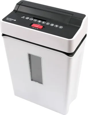 Produktbild von Olympia PS 53 CC Aktenvernichter (Partikelschnitt 4 x 40 mm, bis zu 6 Blätter 80g/qm oder eine Kreditkarte gleichzeitig) Farbe: weiss