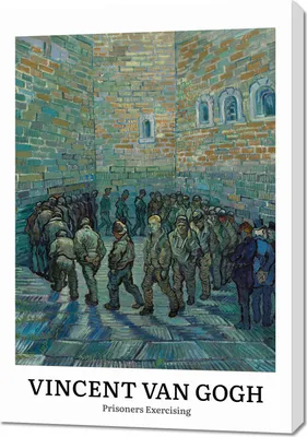 Zdjęcie produktu dla Obraz 70x100cm Design Prisoners, Van Gogh Vintage do Salonu