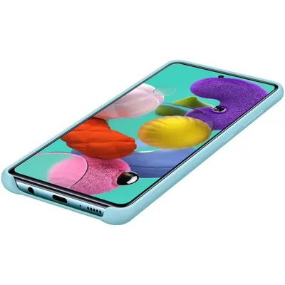 Obrázok produktu pre Samsung EF-PA515TLEGEU, Ochranný obal, Samsung, Galaxy A51, 16,5 cm (6.5"), Modrá