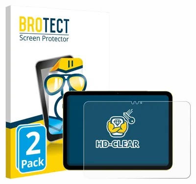 Produktbild von 2x Für Apple iPad Air 11" M3 WiFi 2025 Schutzfolie BROTECT Displayschutz Display Schutz Folie Klar Transparent