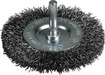 Image de Brosse circulaire 75 mm 0,3 mm ondulée, tige 6 mm