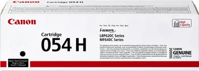 Produktbild von Canon 054 H High Yield Toner-Cartridge, Schwarz, 3100 Seiten, Schwarz, 1 Stück(e)