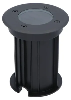 Image de HOFTRONIC - Spot LED au sol 12cm GU10 Dimmable IP67 Noir