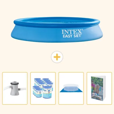 Image de Piscine gonflable Easy Set - 305 x 61 cm - 5 pièces - SCB119