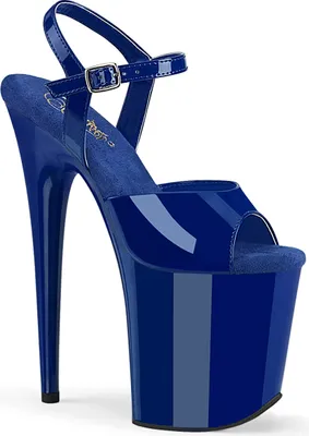 Produktbild von FLAMINGO-809 Damen Sandale von Pleaser, Blau  , EU 41, US 11