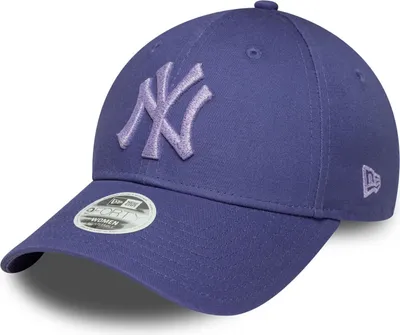 Image de New Era 9Forty Damen Cap - METALLIC New York Yankees blau