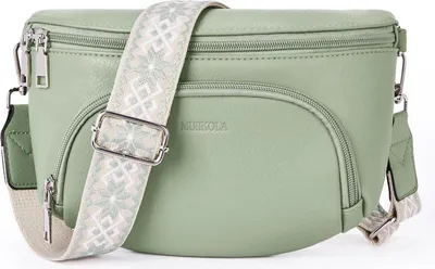 Produktbild von MUIIKOLA Damen Brusttasche RFID Kartenschlitz Blockierung