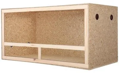 Produktbild von Holzterrarium - 100x40x40 cm - 160 Liter Fassungsvermögen - Für den Innenbereich - Vivarium