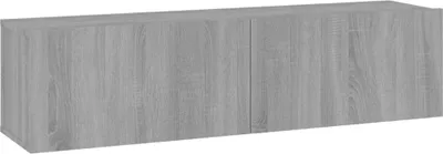 Zdjęcie produktu dla vidaXL Szafka wisząca pod TV szara Sonoma 120x30x30 cm materiał drewnopochodny