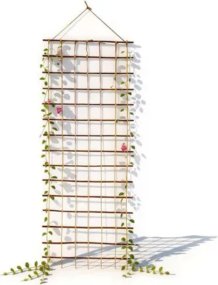Obrázek produktu pro be4nature Mřížka 150 x 30 cm – Proutěná síť pro popínavé rostliny, růže, zeleninu, dekorace plotu, přírodní materiál