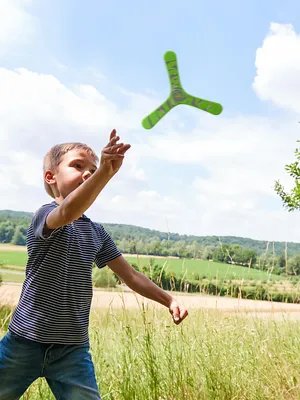 Zdjęcie produktu dla Zabawka HABA do rzucania na świeżym powietrzu Terra Kids bumerang 2011894001