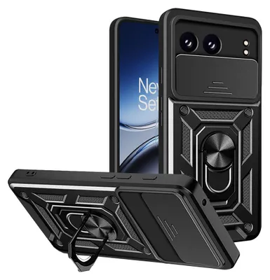 Produktbild von Techsuit Camshield Back Cover Hülle für OnePlus Nord 4 - Schwarz