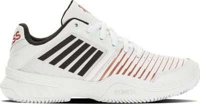 Produktbild von K-Swiss Tennis Court Express Hb 196-M Wht/Blk/Rose Gold 5,5
