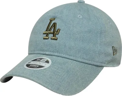 Produktbild von NEW ERA LA DODGERS WOMENS MLB DENIM PASTEL BLUE 9TWENTY ADJUSTABLE CAP Blau