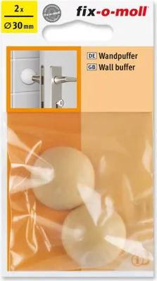 Produktbild von Wandpuffer rund 30mm beige fix-o-moll