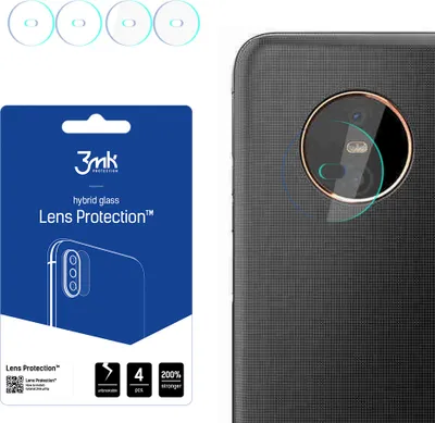 Produktbild von 3mk Hybridglas Lens Protection für Gigaset GX6 Kamera Objektiv Kameralinse 0,16mm 6H (4 Stück)