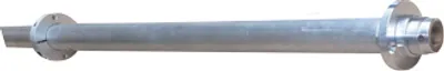 Image de Allpa Tube d'étambot en aluminium Ø45x35mm, L=1500mm Pour arbre d'hélice Ø25mm Avec attache de tube