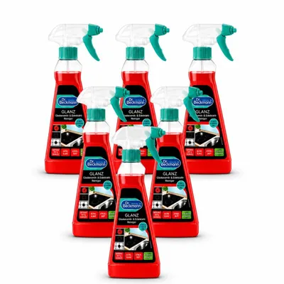 Produktbild von Dr. Beckmann Edelstahl- & Glaskeramikreiniger 6 x 250 ml