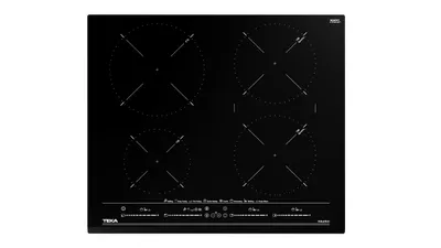 Produktbild von Teka IZC 64630 BK MST, Schwarz, Integriert, 60 cm, Zonen-Induktionskochfeld, Glas, 4 Zone(n)