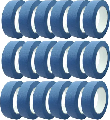 Produktbild von 18 Rollen Pro Mask blau Feinkreppband 25mm x 50m