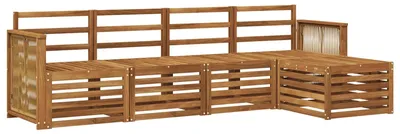 Produktbild von Outdoor-Sofagarnitur 5 pcs Natur