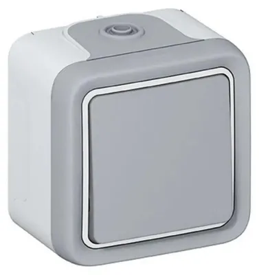 Image de Plexo Legrand External Mount Deviator Key - Grau