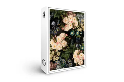 Produktbild von raxxa Premium-Puzzle "Rosenpracht aus vergangenen Tagen", 1000 Teile