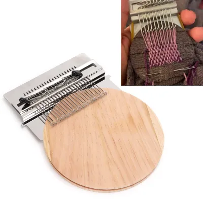 Stopwerkgetouw mit 21 Haken, Socken-Reparatur-Set, Strickhilfe