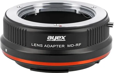 Produktbild von ayex MD-EOS R Objektivadapter für Minolta MD, MC & SR Objektive an Canon EOS RF Kameras