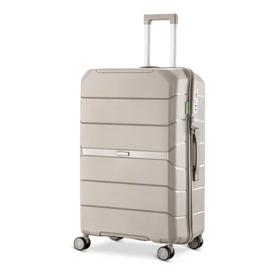 Produktbild von SKYCASES Urban Adventurer – XL Hartschalen Reisekoffer 110 l – Beige – 4 Spinner Rollen – integriertes TSA Ziffernschloss