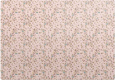 Produktbild von Zarte Blumen – Bodenschutzmatte – Rutschfest – Schutzmatte für Büro – Vinylmatte – Stuhlunterlage  –100 x 70 cm