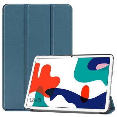 Produktbild von Tablet Hülle für Huawei MatePad BAH3-AL00 BAH3-W09 10.4 Zoll Slim Case Etui mit Standfunktion und Auto Sleep/Wake Funktion Dunkelgrün