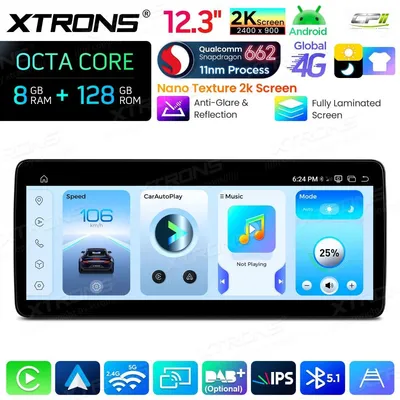 Produktbild von Xtrons QBMH2450M12ECR Android Autoradio Mercedes E-Klasse C207/A207 NTG 5.0