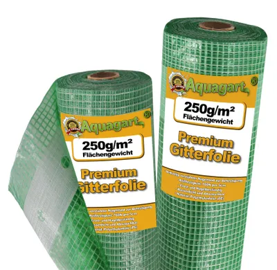 Zdjęcie produktu dla folia siatkowa 50 m, folia ogrodowa, folia szklarniowa, folia do zimnych ram o szerokości 3 m