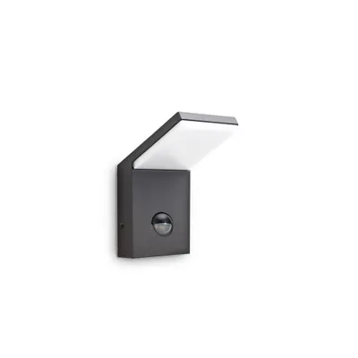 Produktbild von Applique Moderna Style Alluminio Antracite Led 9,5W 3000K Luce Calda