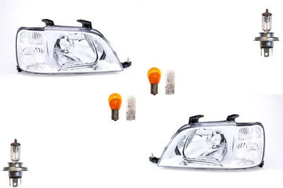 Obrázok produktu pre Johns, halogénové predné svetlomety vhodné pre Honda CR-V RD1 95-02 L R sada žiaroviek