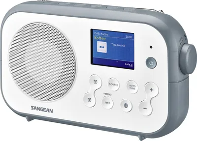 Immagine prodotto di Radio digitale Sangean DPR-42 Traveller bianco azzurro