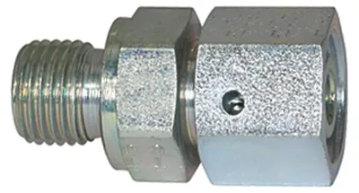 Produktbild von Riegler Einstellbare gerade Einschraubverschraubung, G1/8a., Rohr-AØ6mm, Stahl verz.
