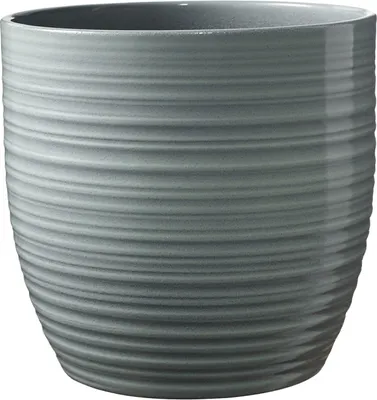 Produktbild von Blumentopf Soendgen Bergamo Lasur Keramik Ø 13 H 12 cm mintgrün