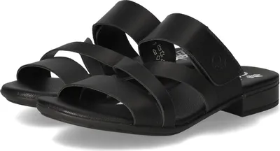 Produktbild von Rieker fsk damen sandalen Pantolette schwarz in Gr. 36