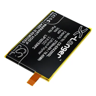 Produktbild von TECHTEK Akku Kompatibel mit [Sony] H8314, H8324, SO-05K, Xperia XZ2 Compact Ersetzt 1310-1071, für LIP1657ERPC